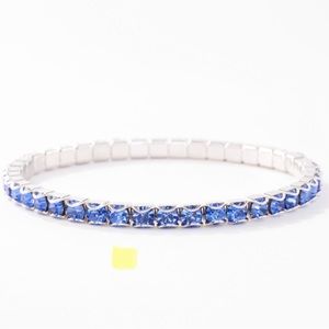 September Birthstone stretch bracelet Touchstone Crystal
